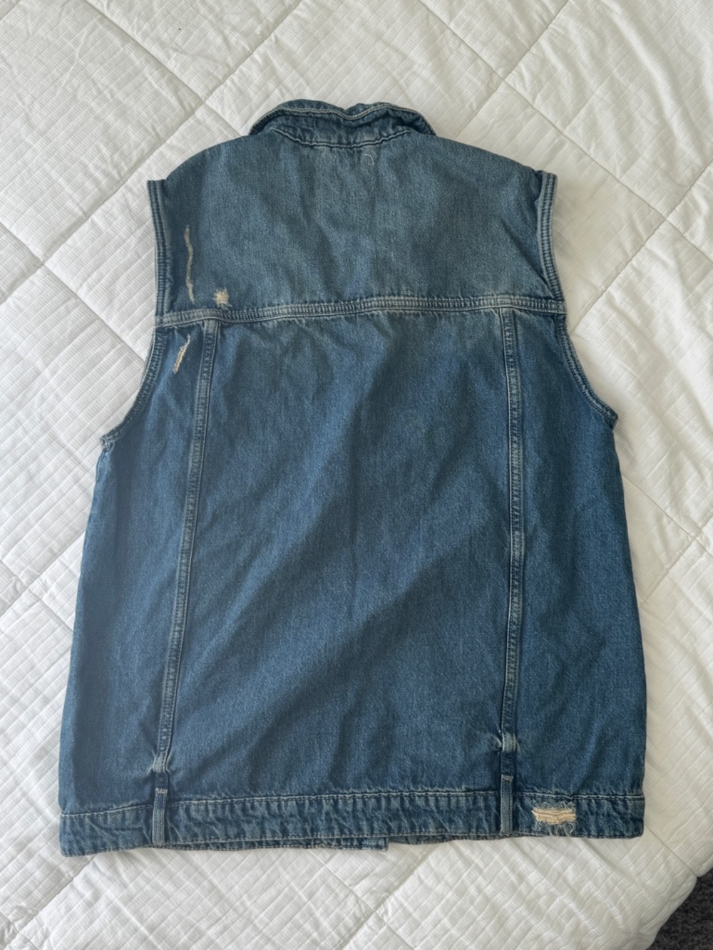 We The Free oversized denim vest, size M - Picture 2 of 7